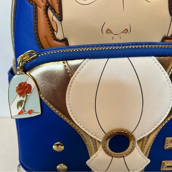 Loungefly Disney Prince Adam from Beauty and the Beast backpack - Picture 2 of 9